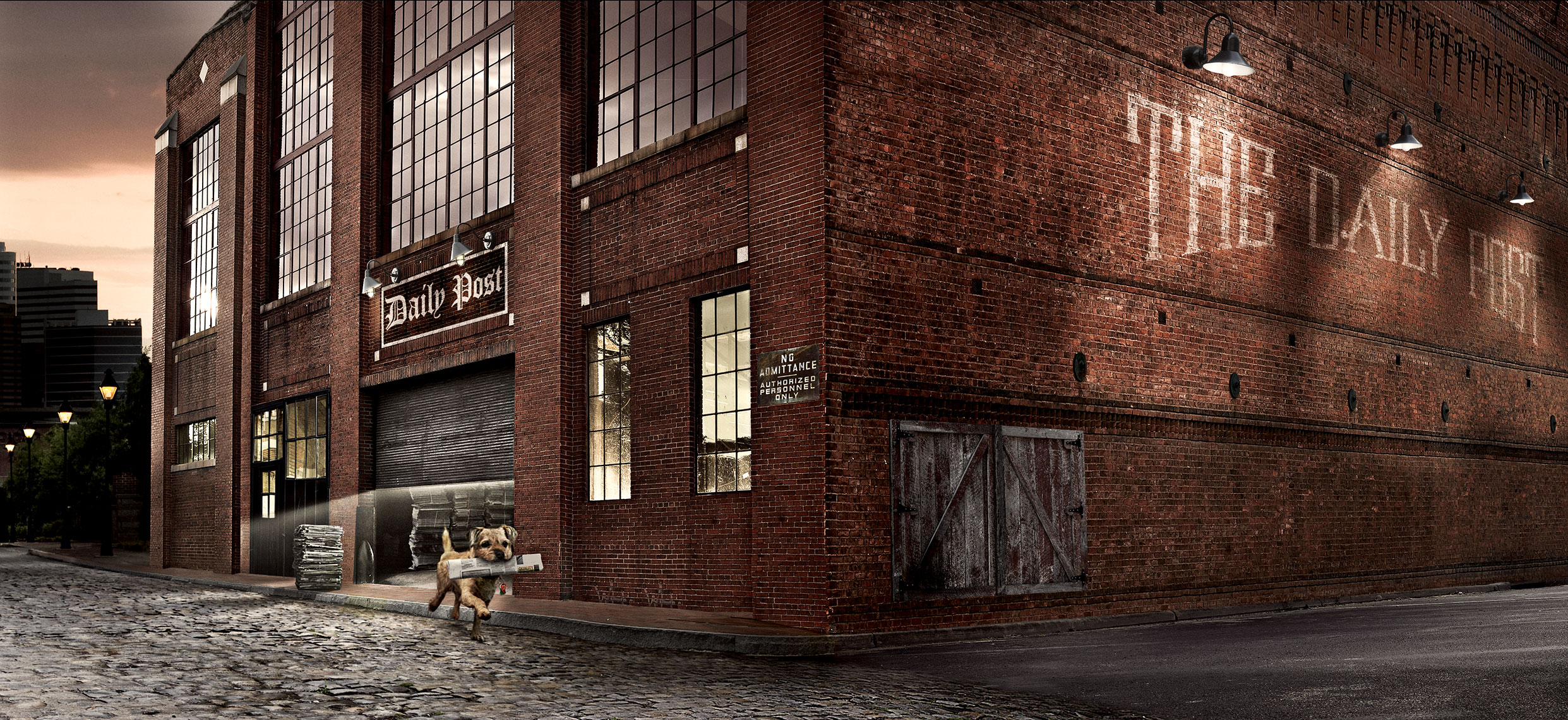 Photography, Photo Illustration, Digital Imaging, Composition, Color Grading, Creative Retouching and Retoucher for Avrett-Free-Ginsberg-MightyDogPaperFactory2