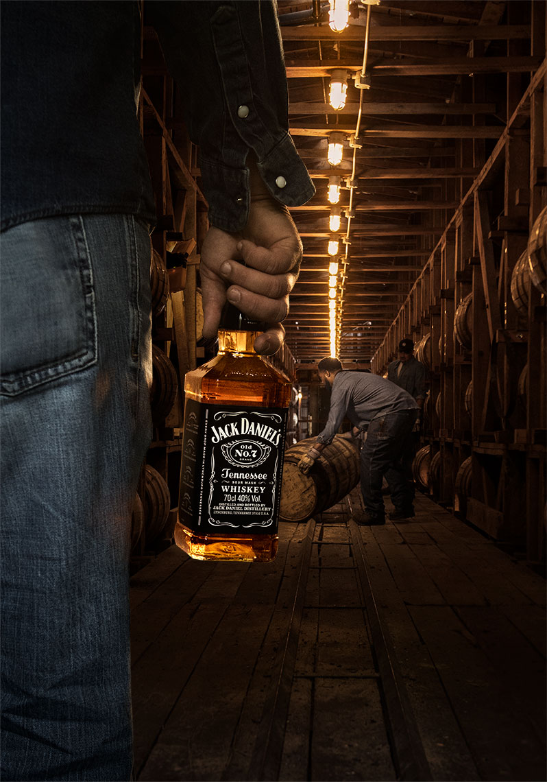 Photography, Photo Illustration, Digital Imaging, Composition, Color Grading, Creative Retouching and Retoucher for Arnold and Jack Daniels