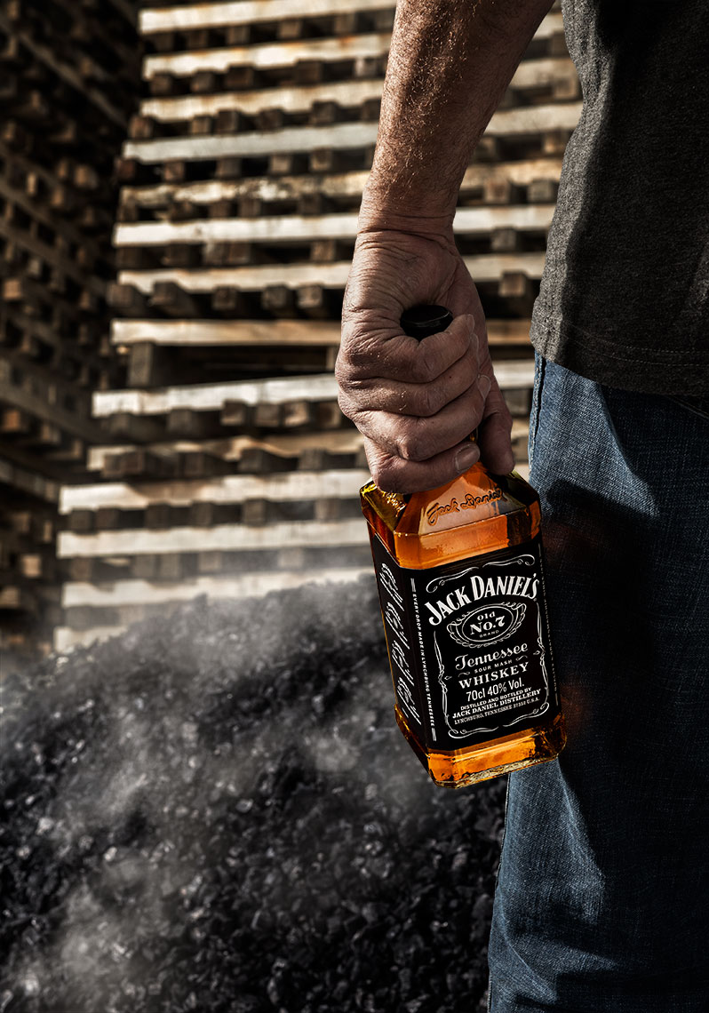 Photography, Photo Illustration, Digital Imaging, Composition, Color Grading, Creative Retouching and Retoucher for Arnold and Jack Daniels